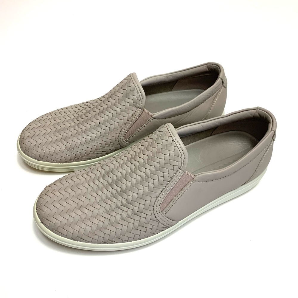 Ecco Soft 7 Leather Slip-on Sneaker Shoe